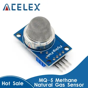 MQ-5 Metano Gamtinių Dujų Jutiklių Skydas Suskystintų Elektroninių Detektorius Naujas Modulis