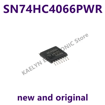 10vnt/daug Naujų ir Originalių SN74HC4066PWR SN74HC4066 / 4 Circuit, IC Switch 1:1 30Ohm (Typ) 14-TSSOP