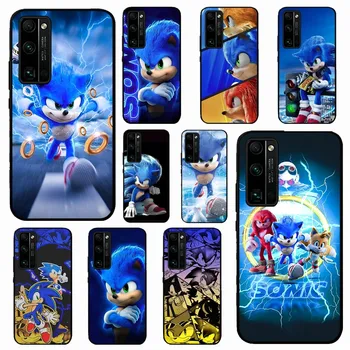 S-Sonic Animacinių filmų H-Ežys Telefoną Atveju Huawei Honor 10 lite 9 20 7A pro 9X pro 30 pro 50 pro 60 pro 70 pro plus