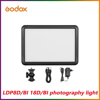 Godox LDP8D/BI 18D/BI 5600K/2800K-6500K LED fotoaparato šviesos užpildyti-fotografija vidaus/lauko apšvietimas