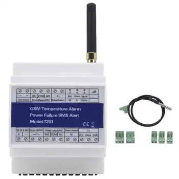 GSM SMS Temperatūros Signalizacija, Elektros Gedimo Įspėjimo Nuotolinio Valdymo Stebėjimo Paramos Laikmatis Ataskaita