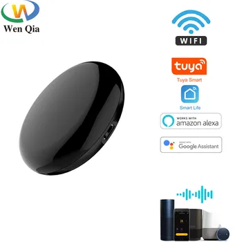 WiFi Tuya Protingas Universalus IR Nuotolinio Smart Home Kontrolės TV DVD AUD AC Oro Kondicionierius, Darbo su Alexa 