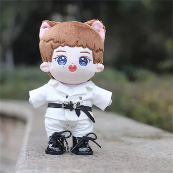 4pcs / set 20cm lėlės drabužiai nustatyti Lėlės Drabužius 20cm Pliušinis Lėlės Žaislas Priedai 20cm Star Lėlės drabužius Korėja Kpop EXO