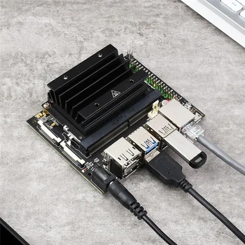 Už Jetson Nano 4GB Developer Kit AI Dirbtinio Intelekto Vystymo Lenta su Šilumos Kriaukle Programavimo Mokymosi Robotas