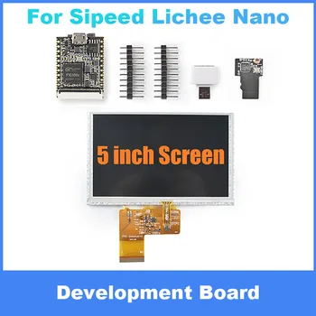 Už Sipeed Lichee Nano Plokštė+5 Colio Ekranas+WiFi Modulis F1C100S Plėtros Taryba Linux Programavimo Mokymosi