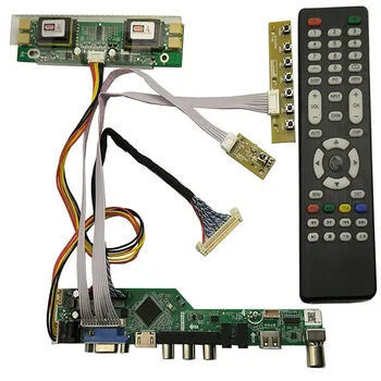 Naujas TV Komplektas M215HW01 V0 / M215HW01 V1 / M215HW01 V9 TV+HDMI+VGA+AV+USB LCD LED ekrano Valdiklio plokštės Tvarkyklės