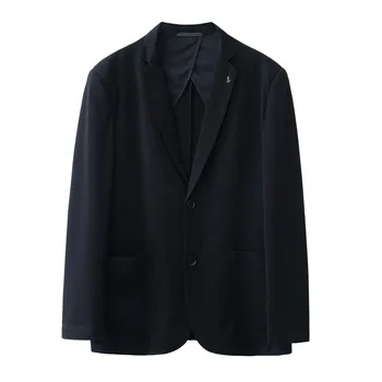 5858-2023 Rudens ir žiemos naujas produktas vyrų kostiumas verslo atsitiktinis paprastumo tinklelis vieną vakarų striukė vyrų top coat