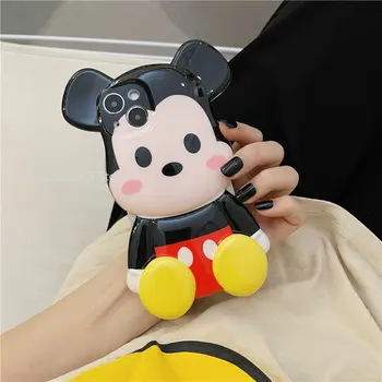 Disney Mickey, Donald Duck Lotso Mikė Telefono dėklas 
