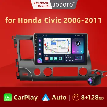 Jodofo Automobilio radijo Honda Civic 8-oji 2006-2011 Carplay 