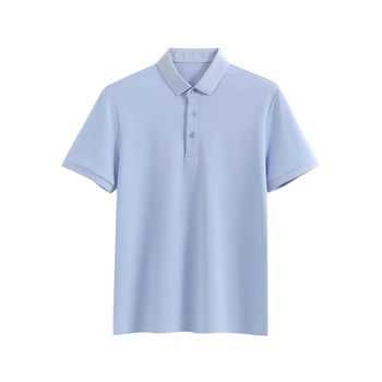 NIGO Mėlynos spalvos Polo Marškinėliai T-shirt #nigo94656