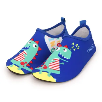 Vaikai Paplūdimio bateliai pelkių batai vaikams, barefoot batai greitai-sausas sportbačiai mergaitės berniukai aqua jogos sportbačiai animacinių filmų spausdinti plaukti batų